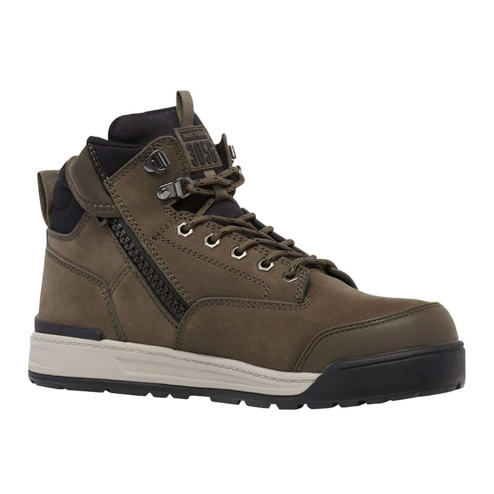 YAKKA 3056 L U ZIP 5 INCH SFTY BOOT Ausworkwear Safety