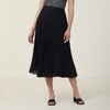 NNT MIDI PLEATED SKIRT,