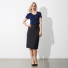 BizCollection WOMENS BELOW KNEE SKIRT