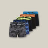 YAKKA COTTON TRUNKS, 5 PACK,