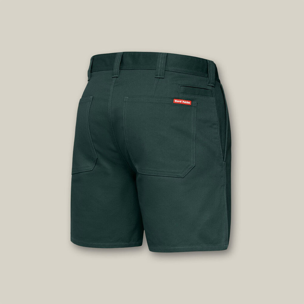 YAKKA DRILL SHORTS WITH BELT LOOPS Ausworkwear Safety