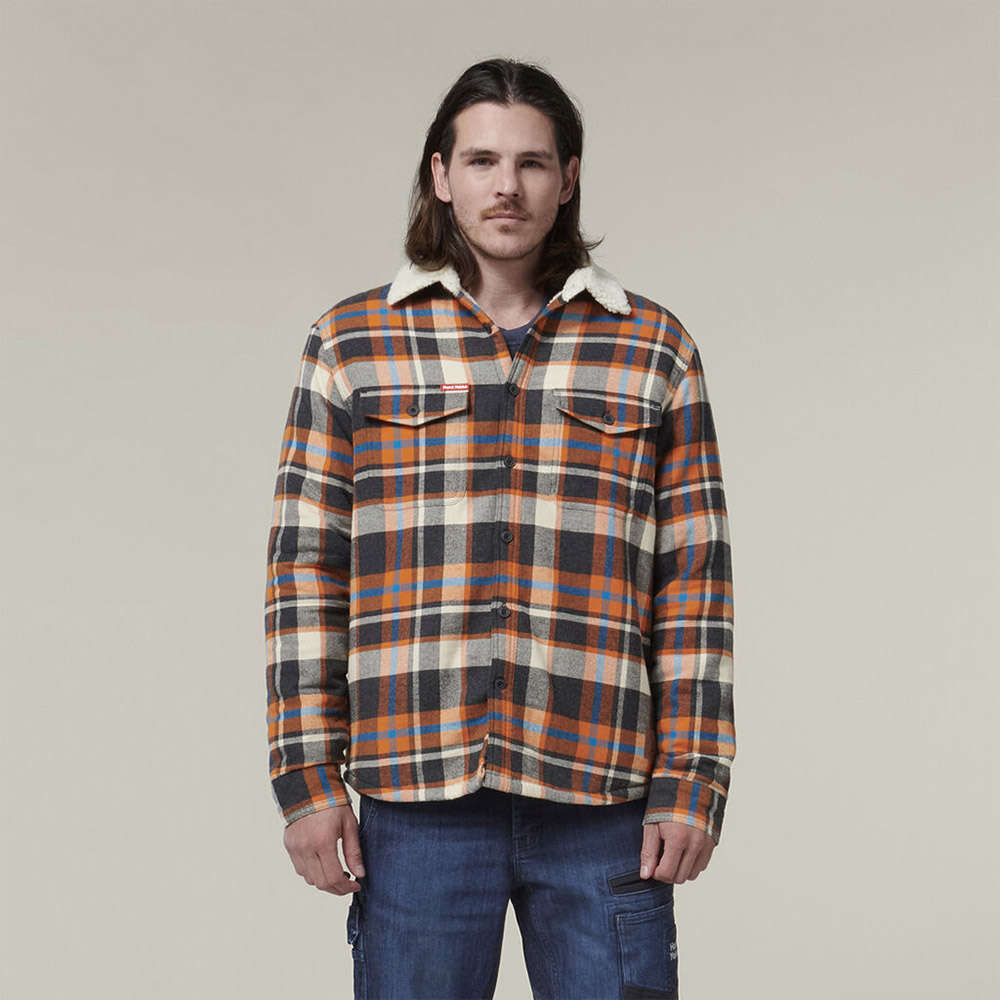 YAKKA HERITAGE TRUCKER SHERPA JKT Ausworkwear Safety