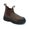 BLUNDSTONE #8002 ROTOFLEX WATER-RESISTANT NUBUCK ELASTIC SIDE SAFETY BOOT