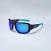 UNIT EYEWEAR - SAFETY - STORM, BLUE ONE SIZE