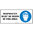 450x200mm - Poly - Respirator Must be Worn in This Area