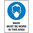240x180mm - Self Adhesive - Mask Must be Worn in This Area