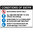 900x600mm - Corflute - Conditions of Entry Authorised Entry Only etc. (with pictos)