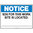 450x300mm - Metal - Notice Signs SDS For This Work Site Is Located: