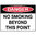 600x450mm - Poly - Danger No Smoking Beyond This Point