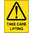 600x450mm - Poly - Take Care Lifting
