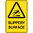 450x300mm - Metal - Caution Slippery Surface