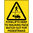 450x300mm - Metal - Forklifts Keep to Walking Pace Watch out for Pedestrians