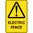 450x300mm - Metal - Caution Electric Fence