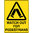 600x450mm - Corflute - Caution Watch Out For Pedestrians