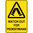 450x300mm - Metal - Caution Watch Out for Pedestrians