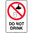 450x300mm - Poly - Do Not Drink