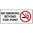 450x200mm - Poly - No Smoking Beyond this Point