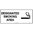 450x200mm - Poly - Designated Smoking Area