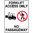 600x450mm - Metal - Forklift Access Only No Passageway
