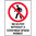 600x450mm - Metal - No Entry Without a Confined Space Permit