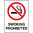 600x450mm - Metal - Smoking Prohibited