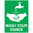 240x180mm - Self Adhesive - Wash Your Hands