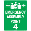600x450mm - Poly - Emergency Assembly Point 4
