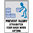 600x450mm - Poly - Prevent Injury Straighten your Back when Lifting