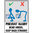 600x450mm - Poly - Prevent Injury Bend Knees, Keep Back Straight