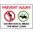 600x450mm - Poly - Prevent Injury Use Mechanical Means For Heavy Loads