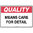 450x300mm - Poly - Quality Means Care for Detail
