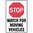 450x300mm - Poly - Stop All Visitors Must Report to Reception