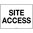 600x450mm - Poly - Site Access