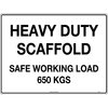 600x450mm - Metal - Heavy Duty Scaffold Safe Working Load 650 Kgs