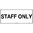 450x200mm - Metal - Staff Only