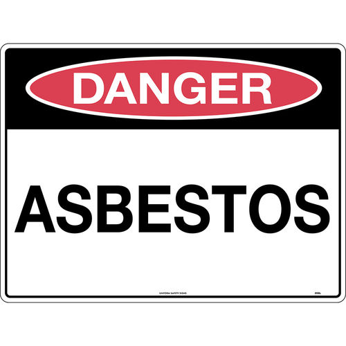 300x225mm - Metal - Danger Asbestos
