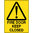 300x225mm - Poly - Fire Door Keep Closed