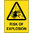 300x225mm - Poly - Caution Risk of Explosion