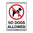 300x225mm - Poly - No Dogs Allowed