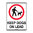 300x225mm - Poly - Keep Dogs On Lead