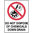 300x225mm - Poly - Do Not Dispose of Chemicals Down Drain