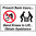 300x225mm - Poly - Prevent Back Injury, Bend Knees to Lift.Obtain Assistance
