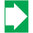 300x225mm - Self Adhesive - Arrow