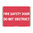 300x225mm - Metal - Fire Safety Door Do Not Obstruct