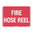 300x225mm - Poly - Fire Hose Reel