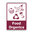 300x225mm - Poly - Food Organics [With Recycling Picto]
