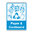 300x225mm - Self Adhesive - Paper & Cardboard [WIth Recycling Picto]