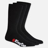 King Gee BAMBOO WORK SOCKS *3PKT* SINGLE COLOUR,