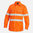 King Gee SHIELDTEC LENZING FR HIVIS SPLICED OPEN FRONT TAPED SHIRT ORANGE XL