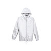 BizCollection BASE UNISEX SPRAY JKT WHT YTH 12-16